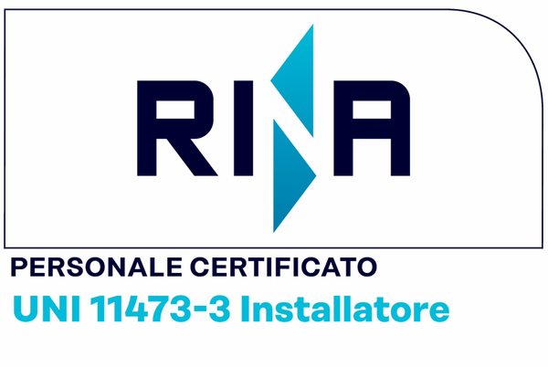 RINA, personale certificato UNI 11473-3 installatore