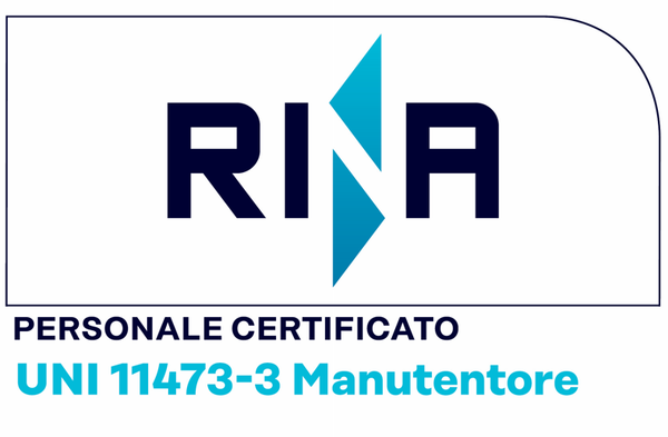 RINA, personale certificato UNI 11473-3 manutentore