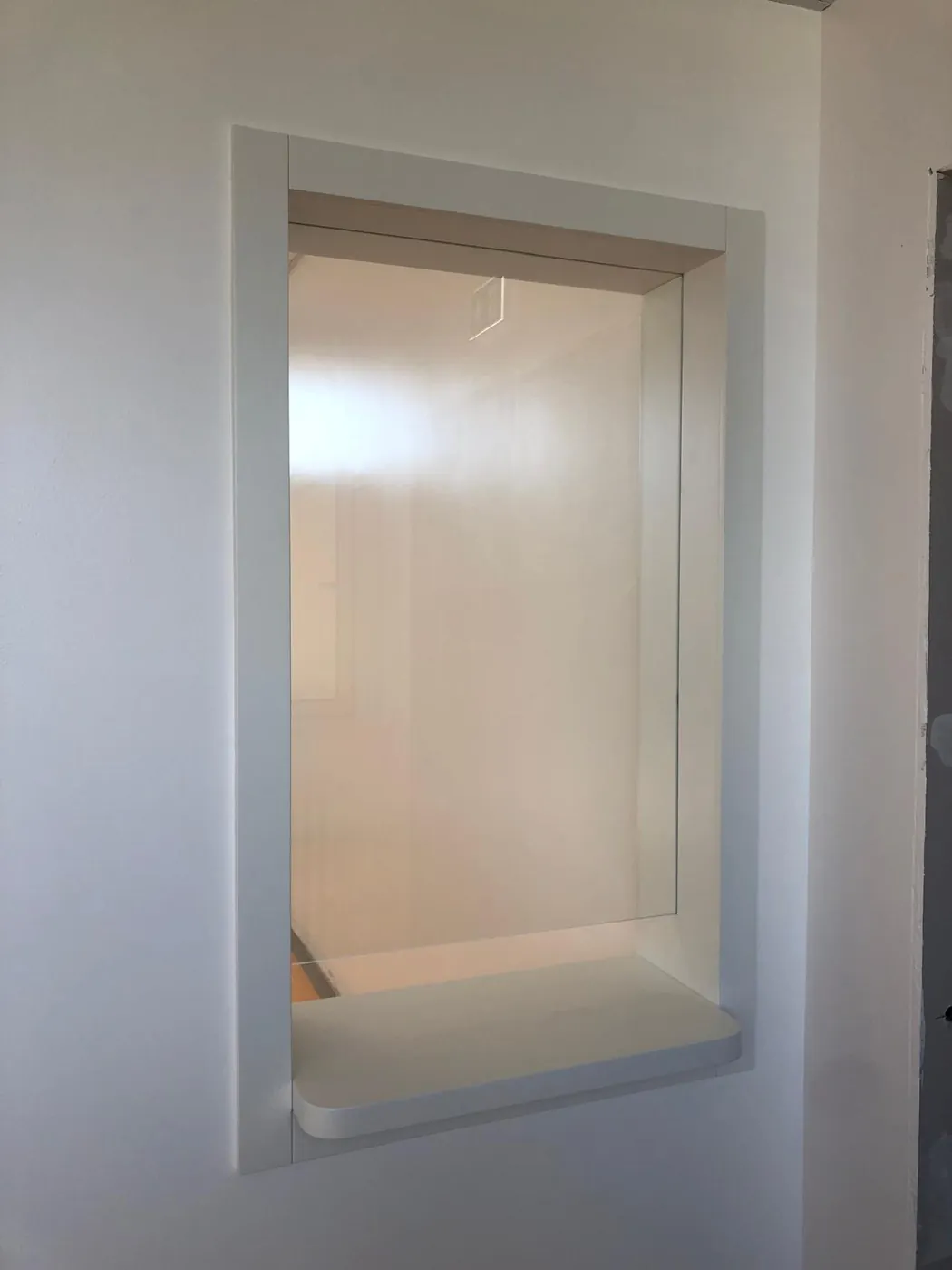 Serramento interno fra due ambienti