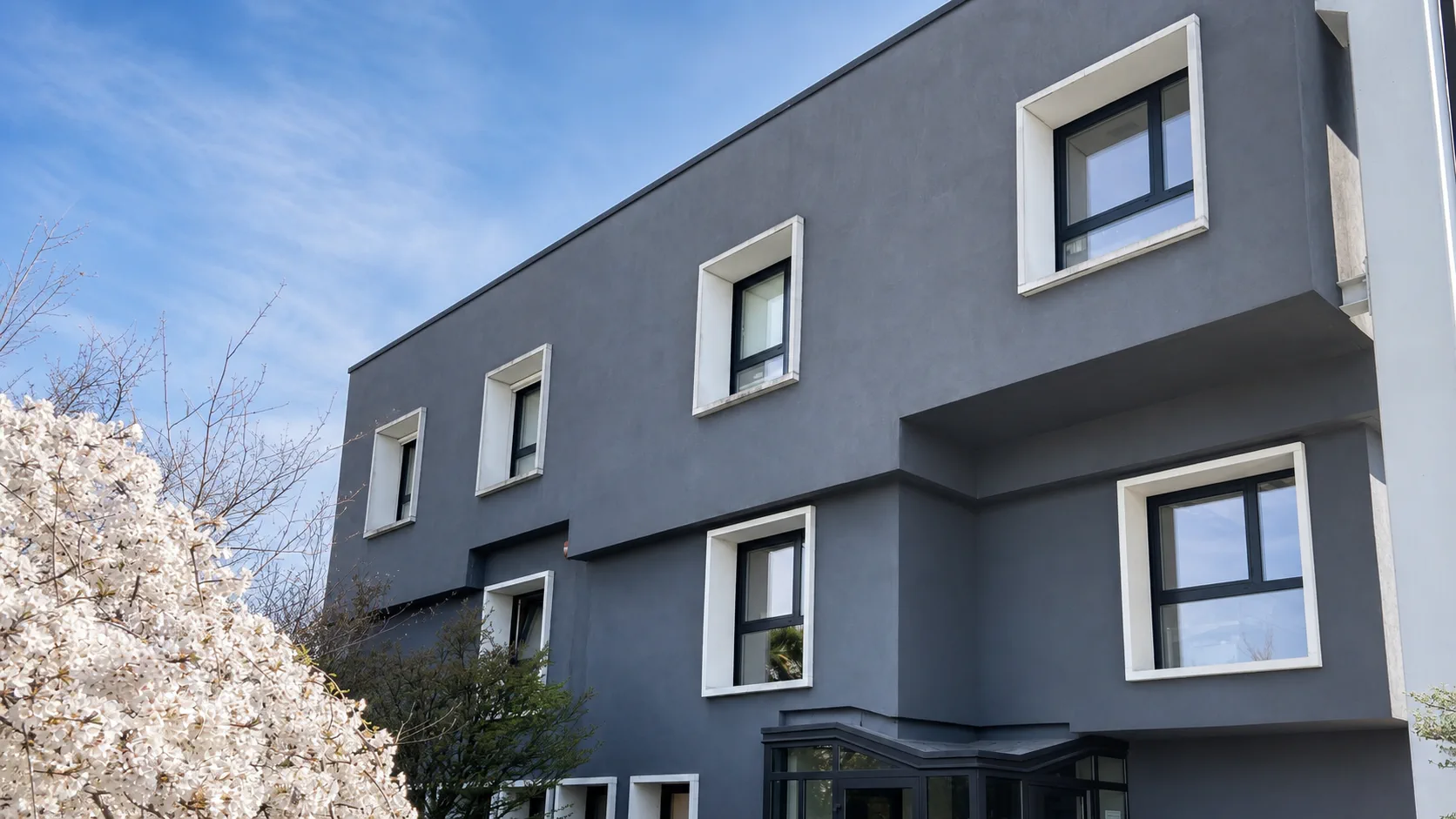 La sede di EL.MO. a Campodarsego, con i serramenti nuovi